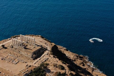 Private Sunset Cruise to Cape Sounio & Athenian Riviera