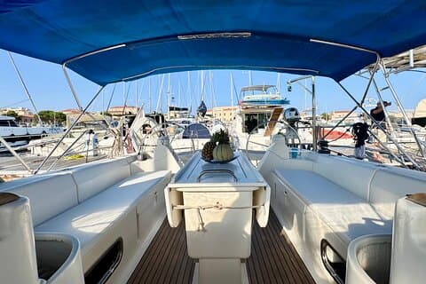 Monomaran tour 16 mt with boarding from Maddalena and Palau