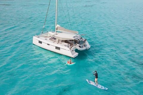 Mykonos Shared Catamaran Tour Experience