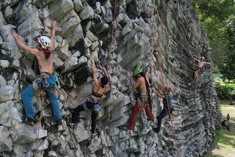 Boquete Rock climbing tour