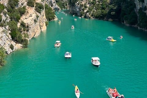 Verdon canyon, lavender of Valensole & Moustiers-Sainte-Marie