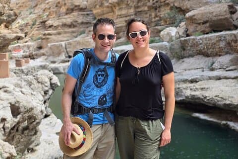 Private Wadi Shab and Bimmah Sinkhole Full-Day Adventure