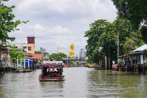 Bangkok Local Canal Cruise & Artist Village by EV Boat