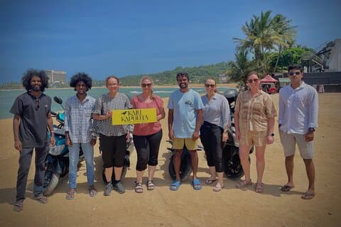 Galle : Private Full-Day Scooter Tour | Village, City & Beaches