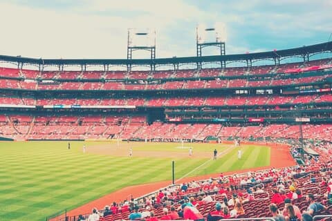 St. Louis Cardinals Baseball Game at Busch Stadium