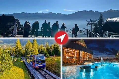 Krakow: Zakopane Tour, Cable Car, Local Spirits and Thermal Baths