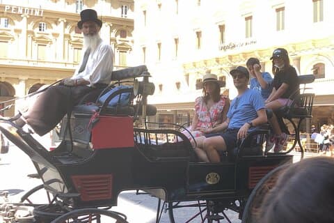 Florence : Carriage Tour in the Old Town – Romantic Tour