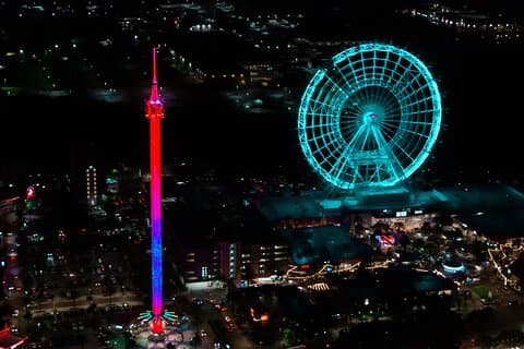After-hours 23 Miles Private Helicopter Tour Orlando Theme Parks
