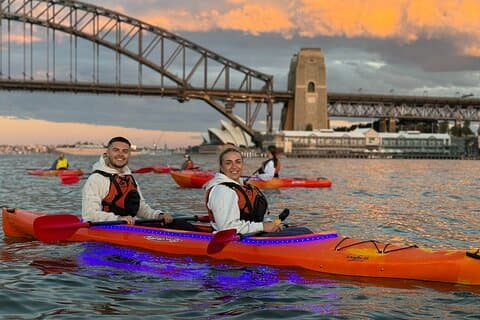 Sunset Paddle Session on Sydney Harbour (single kayak)