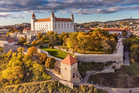 Vienna Guided Bratislava and Devín Castle Tour via Hainburg