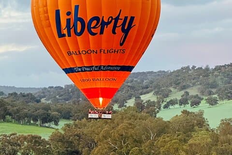 Sunrise Hot Air Balloon Flight over Yarra Valley + Breakfast