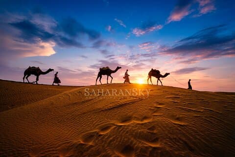 Douz Overnight Camp Stay in Sahara Desert with Dinner By Camel