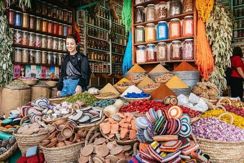 Marrakech Private Shopping Tour in the Souks with Local Guide
