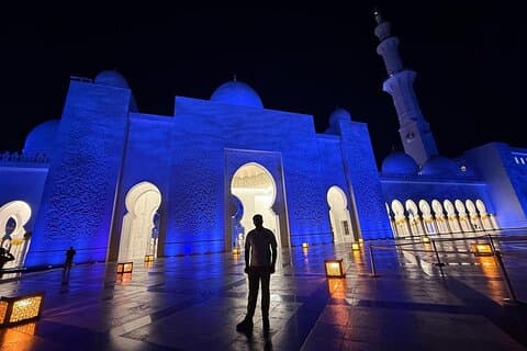 Abu Dhabi City Tour with Grand Mosque & Louvre Museum Ticket