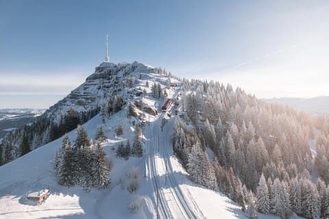 Self-guided: Mount Rigi, Lake Lucerne Cruise and Mountain Spa