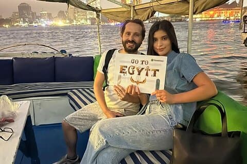 Cairo Private Felucca Ride on the Nile with Pickup and Drinks