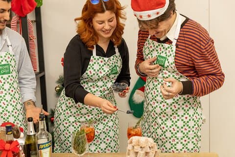 Rome Tipsy Cooking Class: Make Pasta and Mix 3 Spritz Cocktails