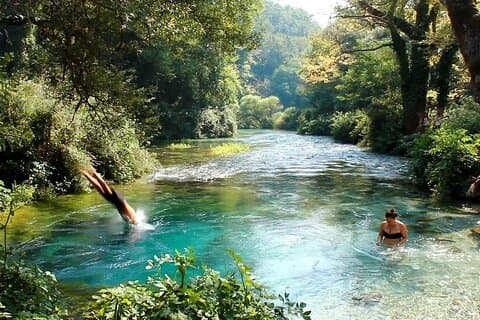 From Saranda: Blue Eye-Lekursi Castle-Ksamil-Butrint UNESCO Site