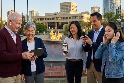 Calgary Self Guided Audio Experience