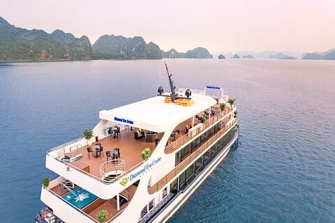 Halong Bay Day Cruise with Buffet Lunch by Diamond Era Cruise
