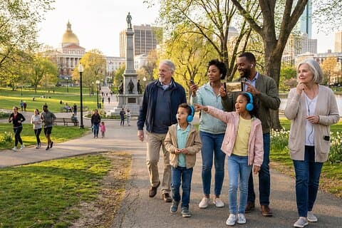 Boston Self Guided Audio Experience