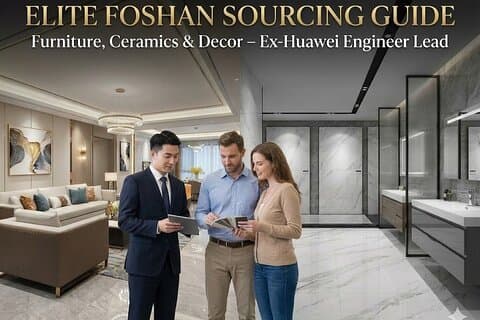 [Strategic Proxy] Foshan Furniture, Material Sourcing & Vetting