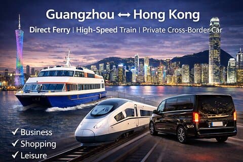 Guangzhou to Hong Kong Day Trip: Business, Shopping & Leisure