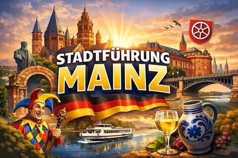 Guided tour in Mainz am Rhein in German and English