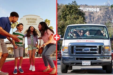 Universal Studios & Celebrity Homes Tour Package