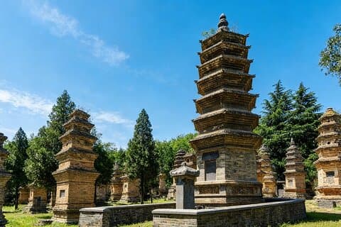 Zhengzhou Private Tour to Shaolin Temple including Kungfu Lesson and Activities