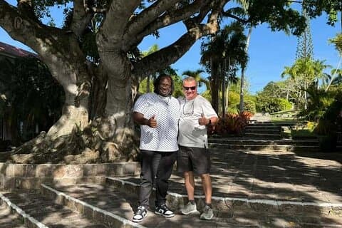 Nevis Private Island Tour with Drinks & Beach Time.
