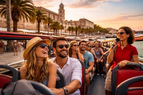 Split Panoramic Sightseeing-Journey Through 1700 Years of History