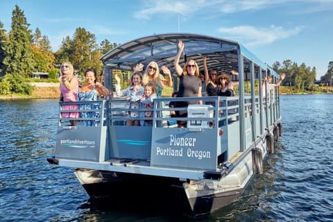 Scenic 2-Hour Private River Cruise to the Willamette Falls!