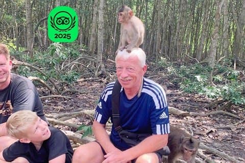 Cần Giờ Eco-Tour with Monkeys, Crocs & War History