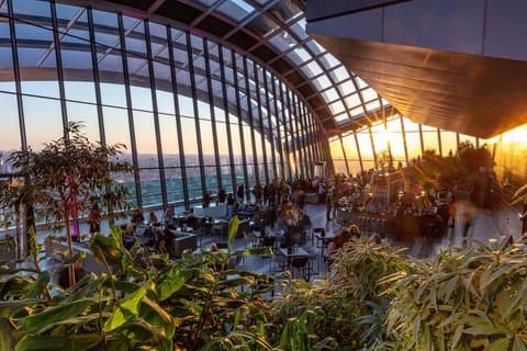 Sky Garden Early Access Ticket and Breakfast Treat