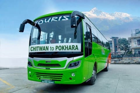 Chitwan to Pokhara Tourist Bus Sofa seater