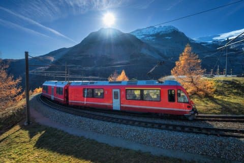 From Milan: St. Moritz and Panoramic Bernina Express Tour