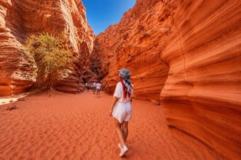 Sharm El Sheikh: Colored Canyon Jeep Tour with Blue Hole & Dahab