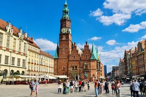Wroclaw Private Guided Tour SHORT AND PROFESSIONAL. 2 pcs., 1 - 9 pers.