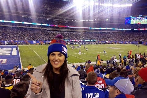 New York Giants Football Game at Metlife Stadium