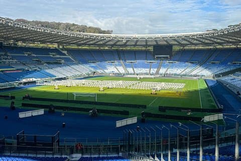 Rome Olympic Stadium in All its Power