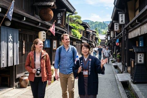 Takayama Full-Day Private Tour with Government Licensed Guide