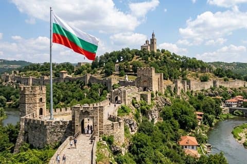 Medieval Bulgaria - Veliko Citadel, Quaint Village & Rock Church