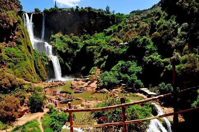 Small Group Full Day Trip To Ouzoud Waterfalls A day with the BerBers