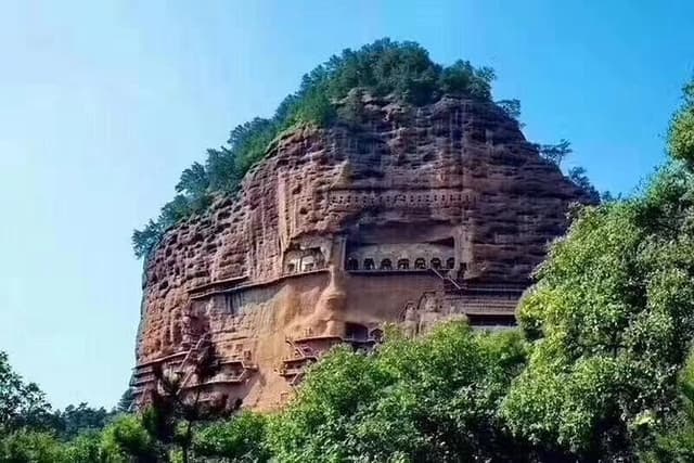 Private Tianshui Day Tour to Maiji Mountain Grottoes and Fuxi Temple with Lunch
