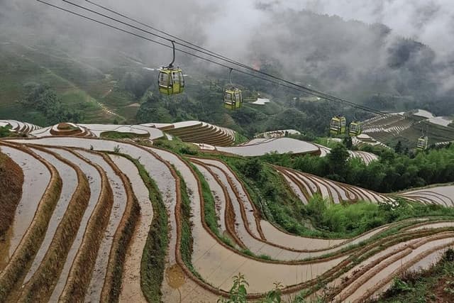 Longji Rice Terraces with the Dazhai Cable Car Private Day Tour