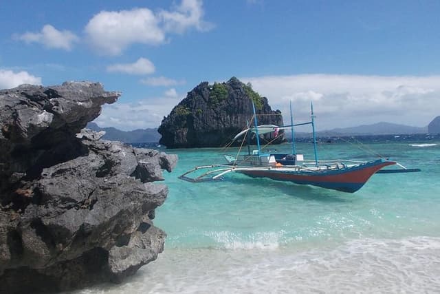 Elnido overnight w/ Island hopping - pick up from puerto princesa