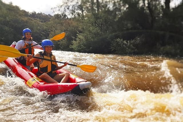 White-Water Kayaking on the Yarra River