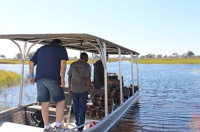 1-Day Okavango Delta Boat Safari from Maun