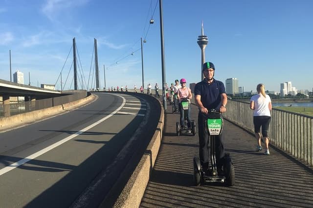 Düsseldorf Segway Rhein Tour: Rhine River Experience
